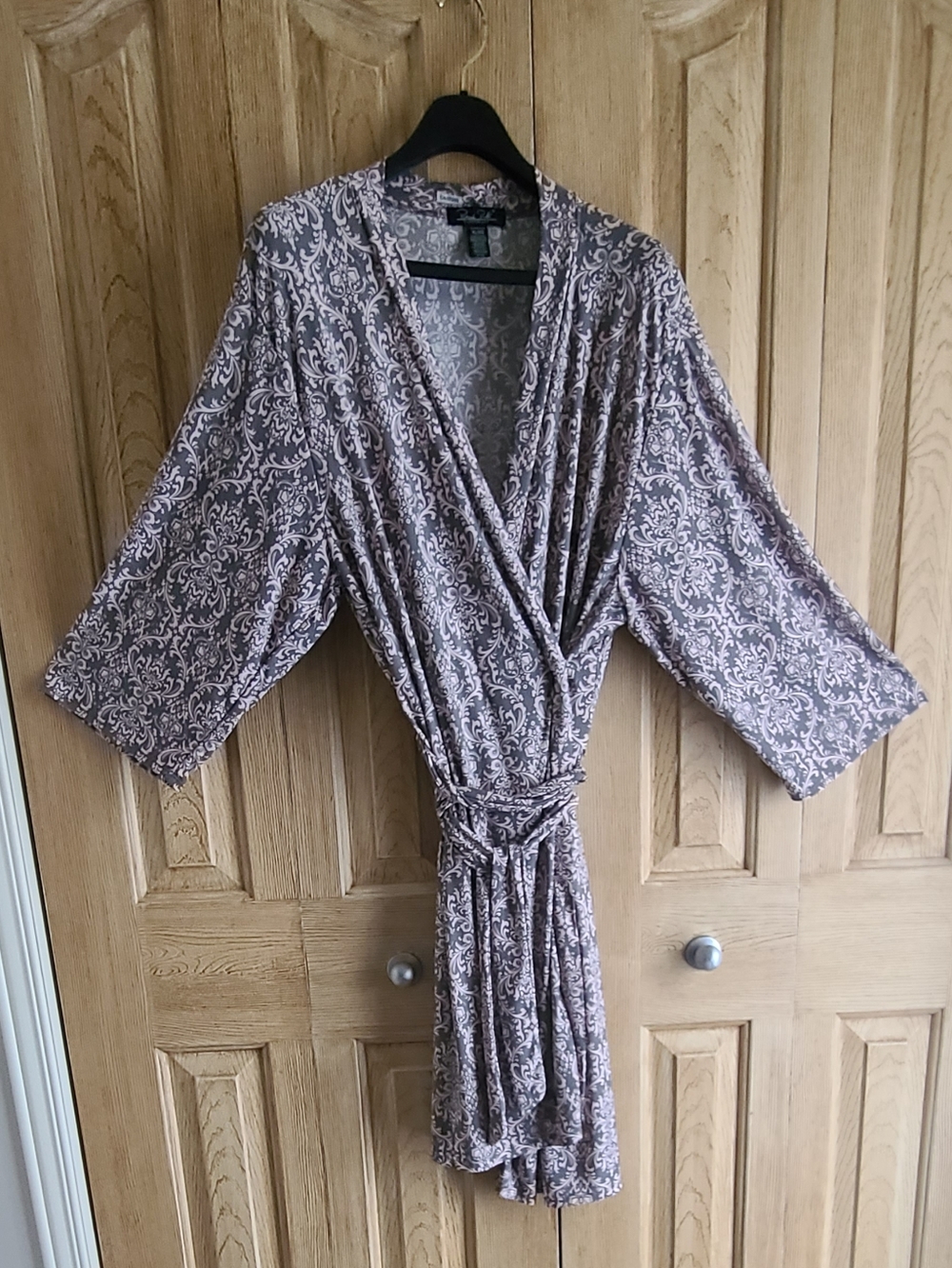 Rene Rofe Floral Print Wrap, Robe - Picture 6 of 8